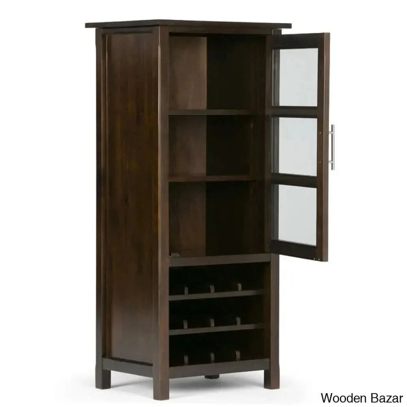 Cornaro Avalon High Storage Wine Rack Cabinet Latest Design