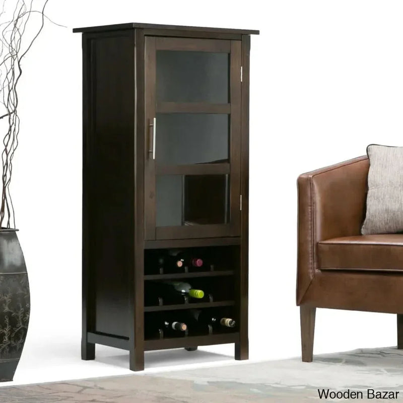 Cornaro Avalon High Storage Wine Rack Cabinet Latest Design