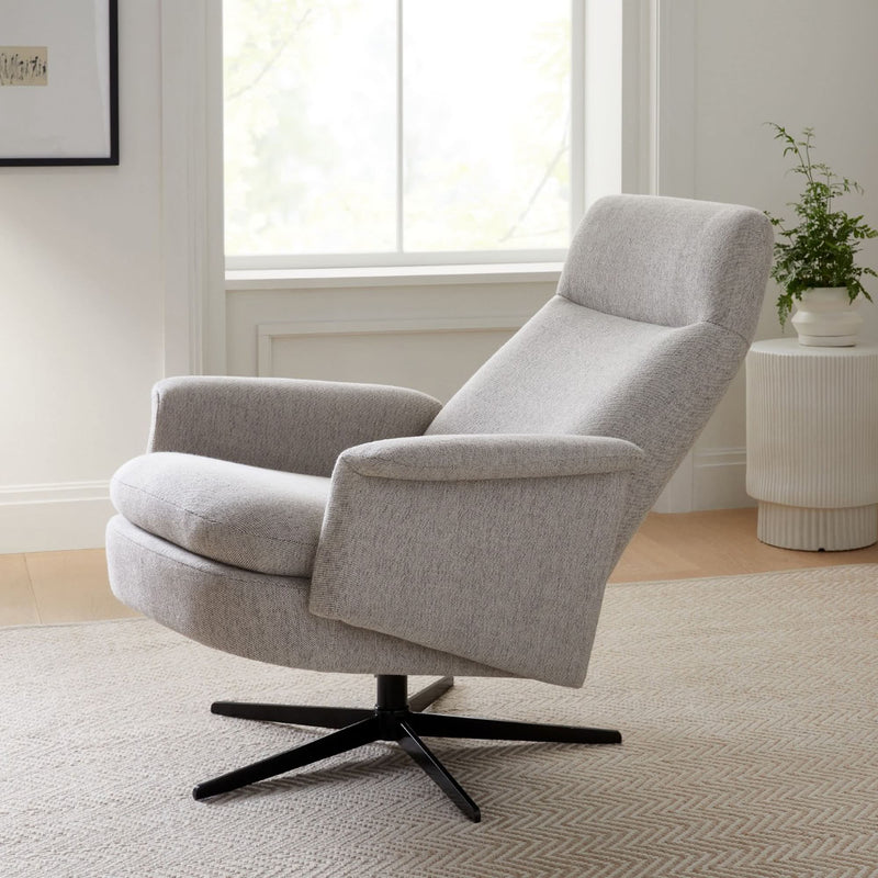 Avron Swivel Recliner - Wooden Empiro