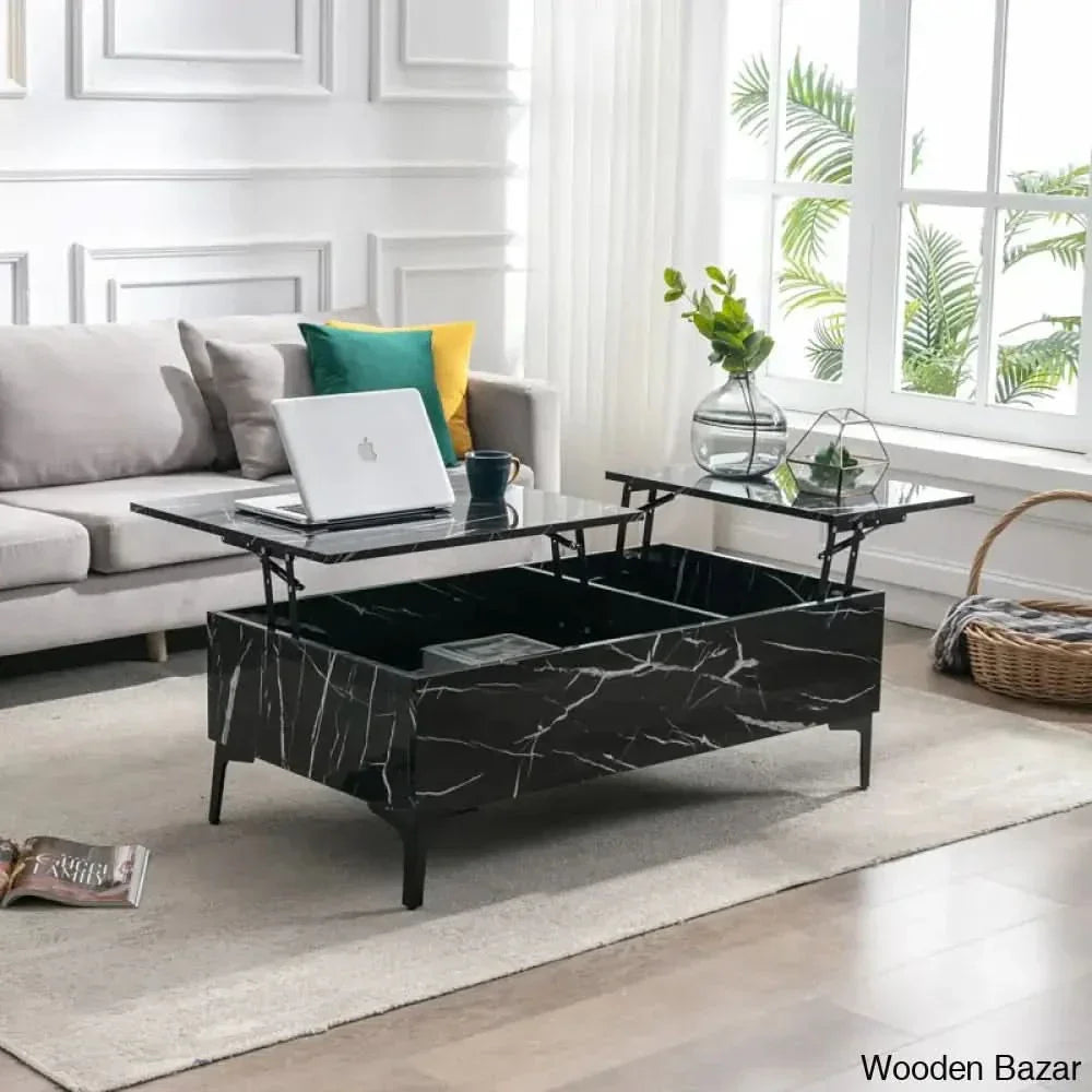 Dekeyzern Coffee And Center Table Black /