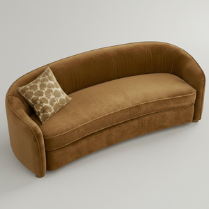 Havana Curve Sofa — Rounded Lounge, made to order by Wooden Empiro — view 4