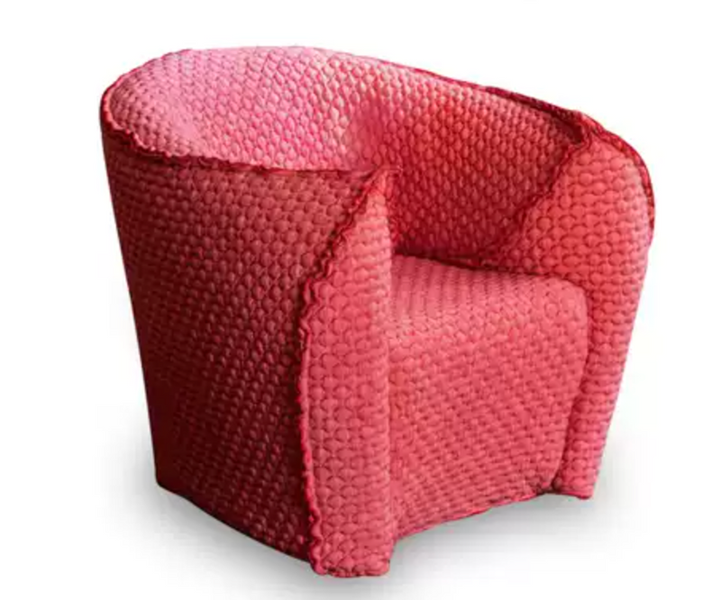 Cherry Puff Sofa Chair