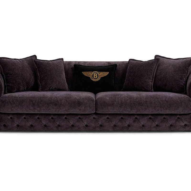 Sassy Contemporary Bentley Chesterfield Sofa