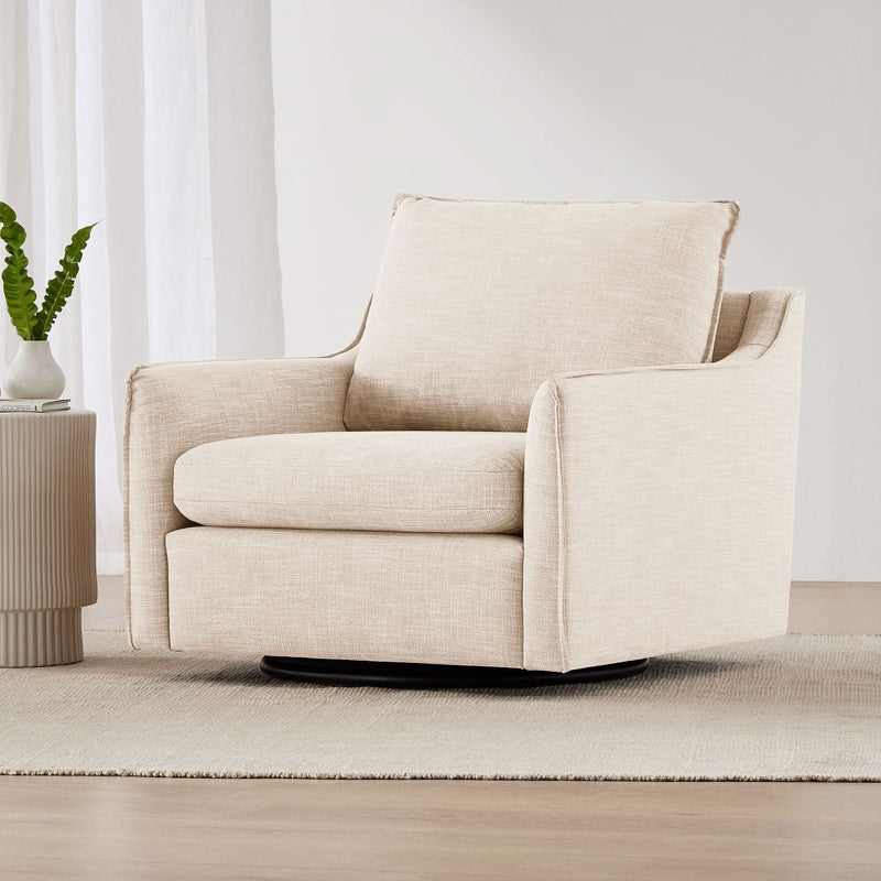 Kiaarex Swivel Chair - Wooden Empiro