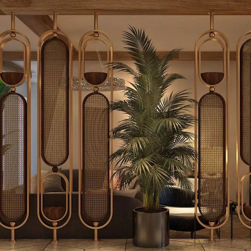Mirana Mesh Decorative Metal Partition