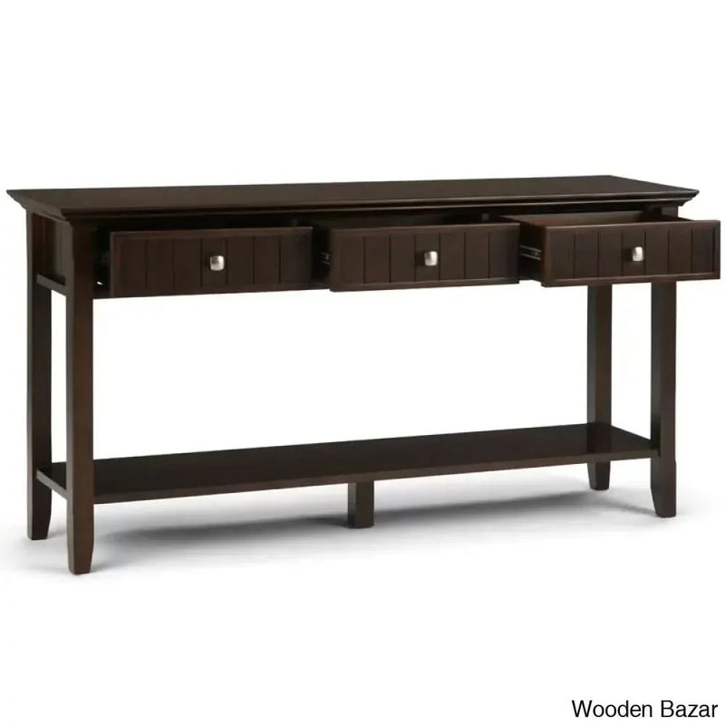 Edgecomb 60'' Solid Wood Console Table