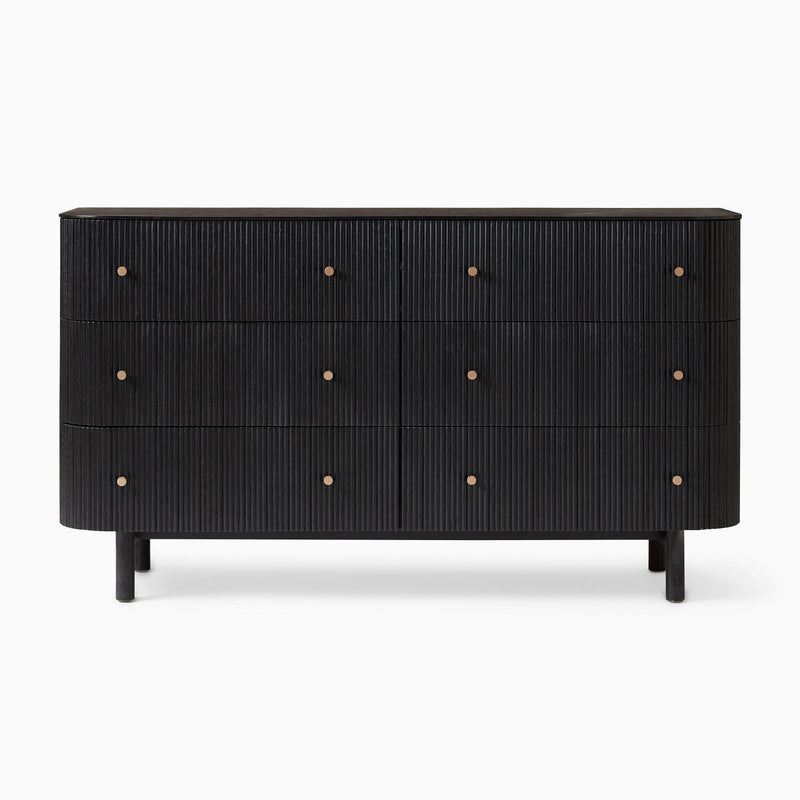 Renuker 6-Drawer Dresser - Wooden Empiro