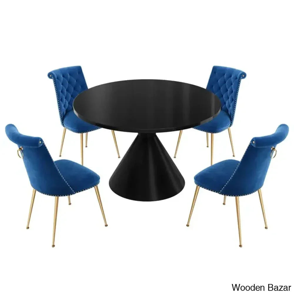 Ethan Luxurious Four Seater Dining Set For Luxe living