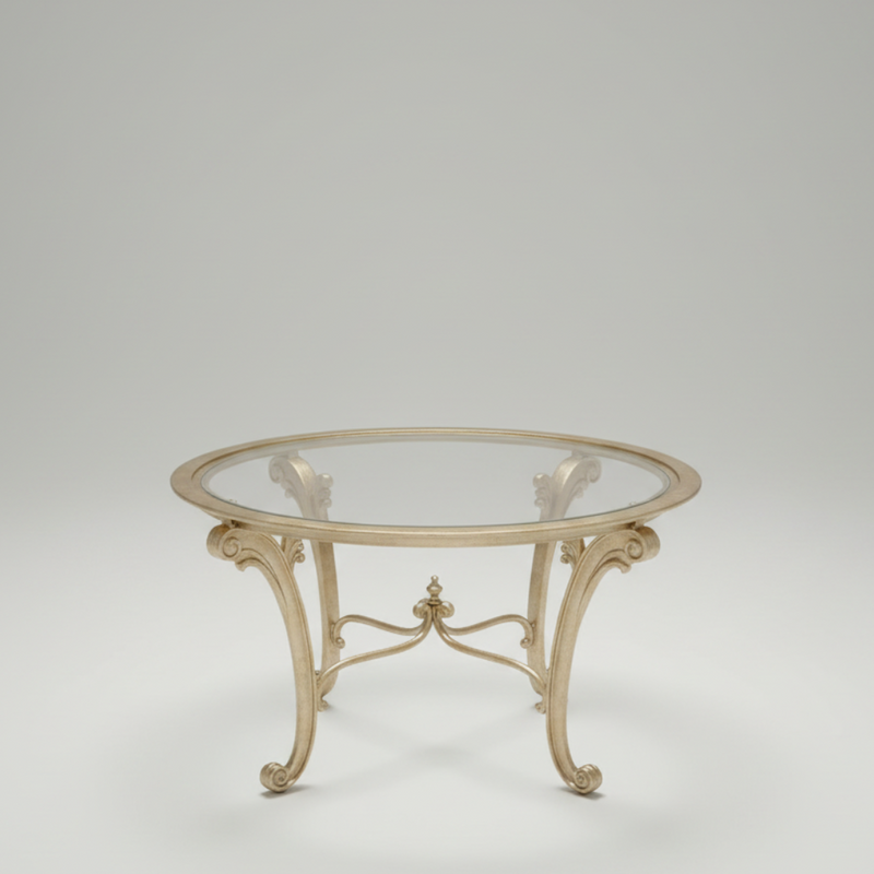 Contour Glass Centre Table