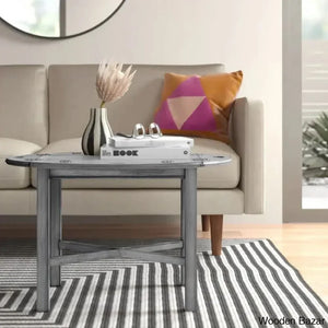 Gabbeirt Modern Coffee And Center Table - Wooden Empiro Gray