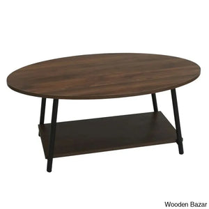 Gatesheadz Coffee And Center Table Rustic Brown