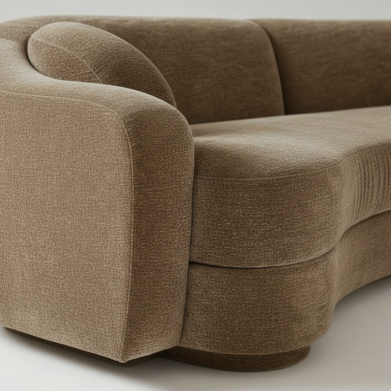 Mocha Sculpt Sofa