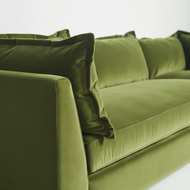 Velvet Sectional Sofa