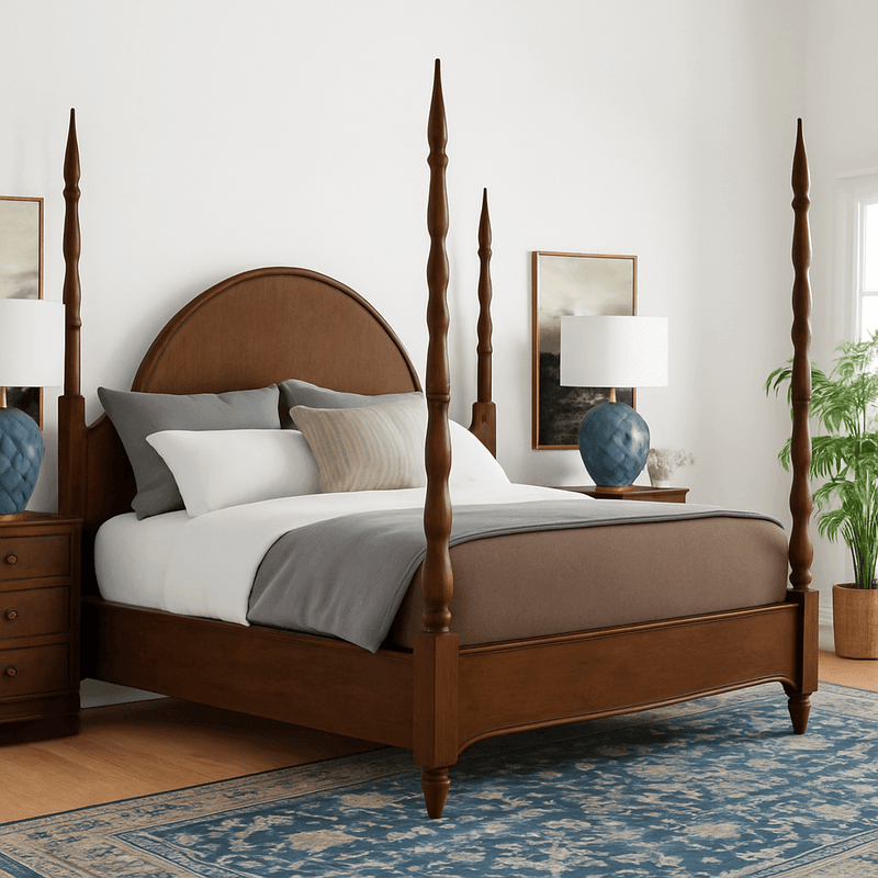 Anaya 100% Solid Wood Poster Bed