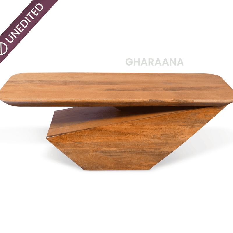 Gravity Modern Solid Wood Coffee Table - Small