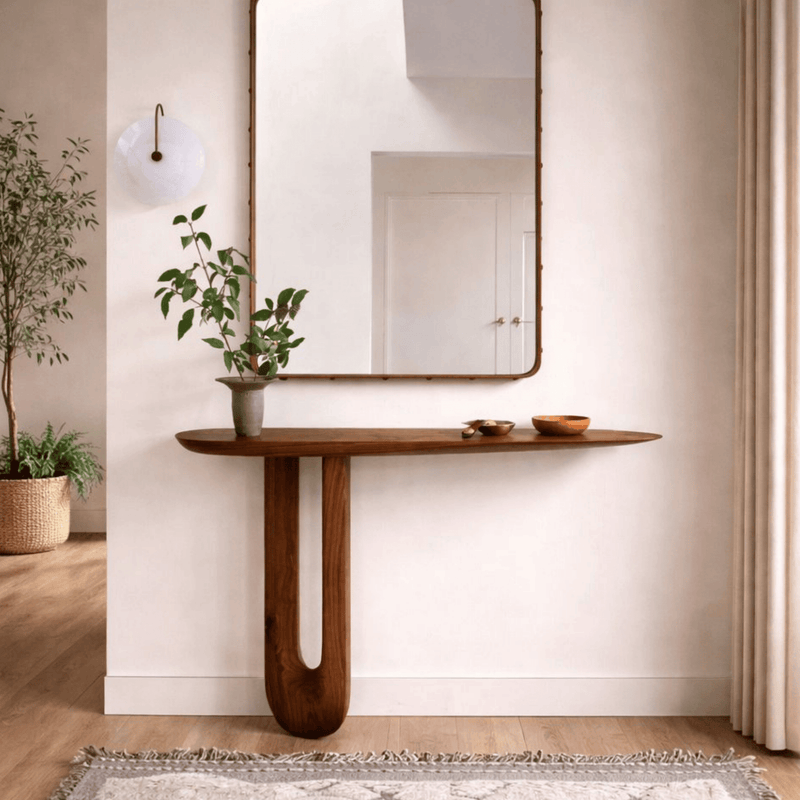 Avira Wooden Console Table