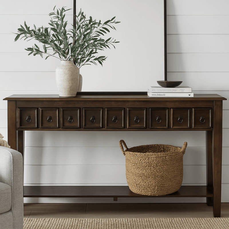 Ella Wooden Console Table