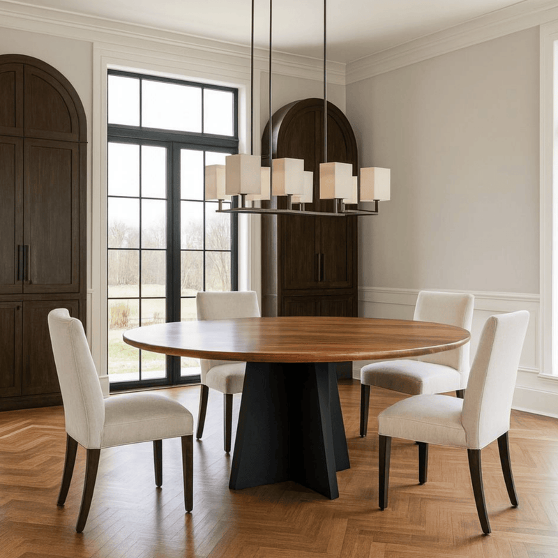 Zoro Wooden Dining Table Set