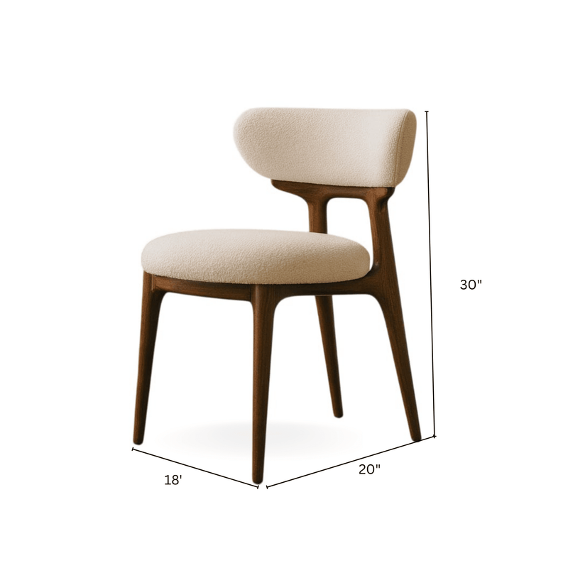 Rida Wooden Dining Table Set with chairs