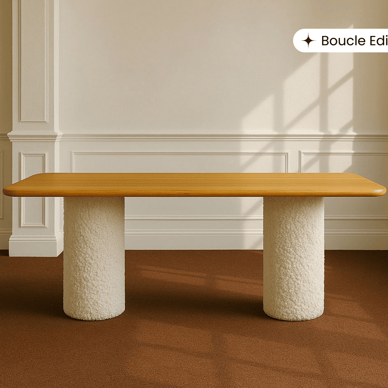 Terry Wooden Dining Table Set with chairs