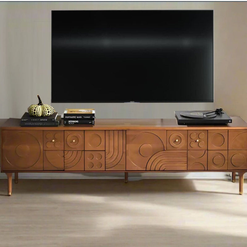 Aks Wooden 6FT TV Console