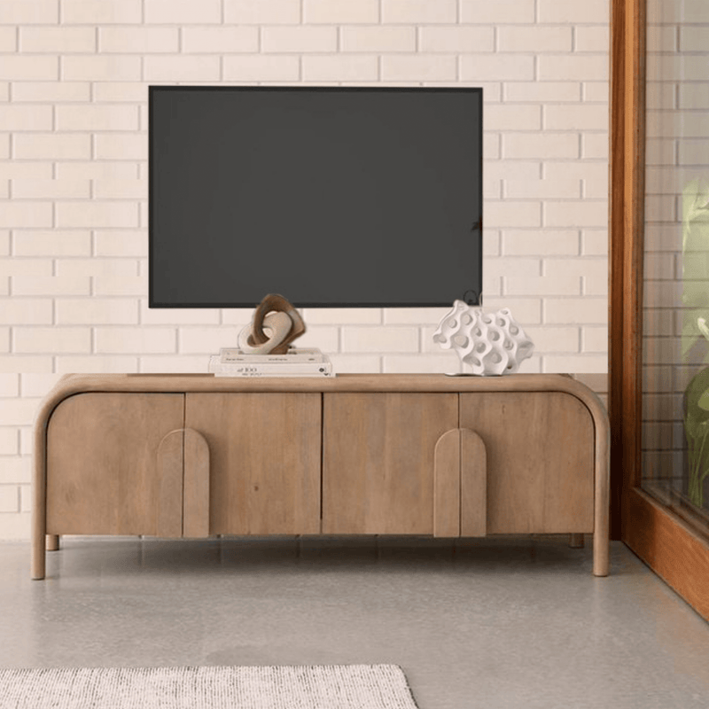 Leila Wooden 6FT TV Console