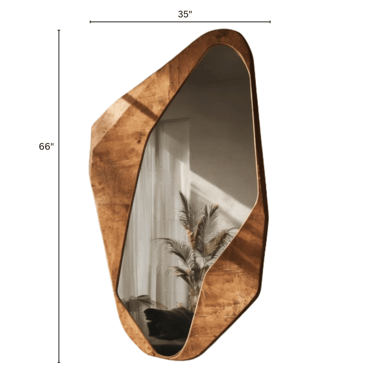 Andreas Abstract Wall Mirror