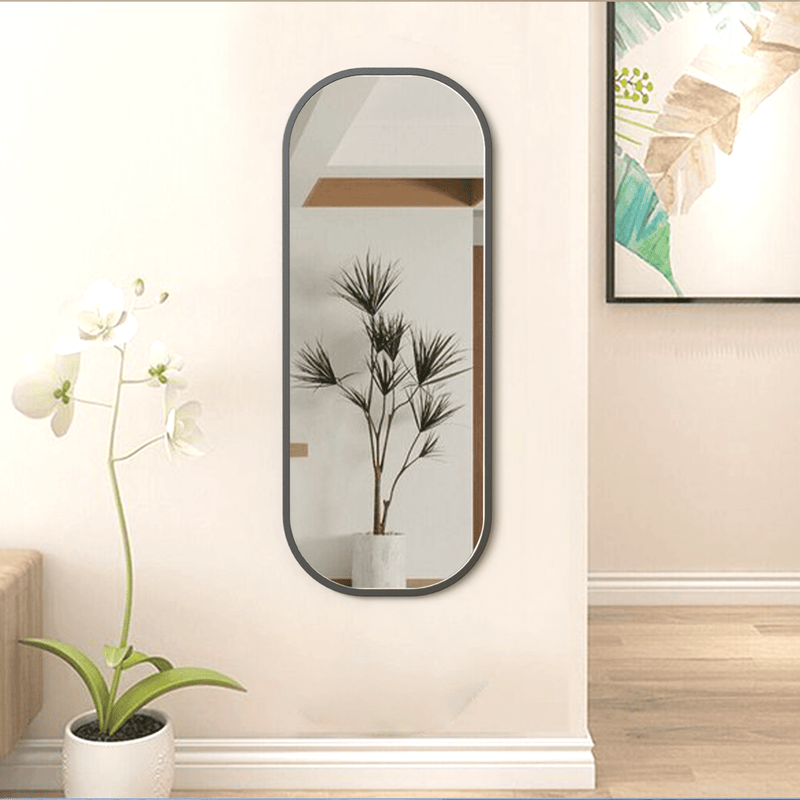 Capsule Metal Wall Mirror