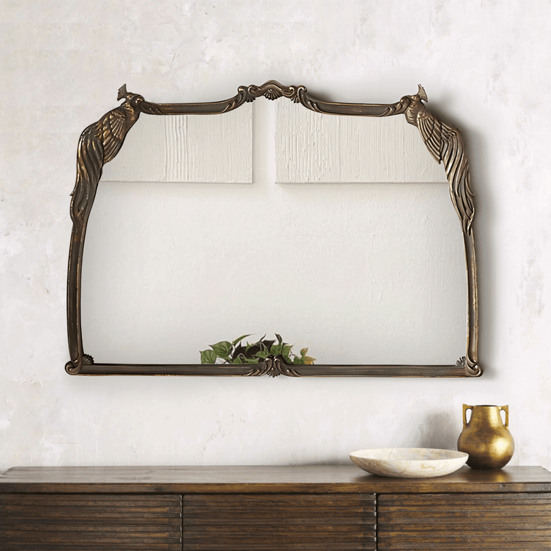 Imbibe Hand-casted Wall Mirror