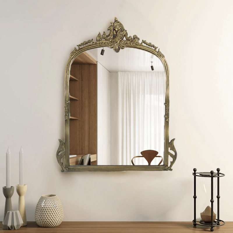 Victorian Arched Wall Mirror