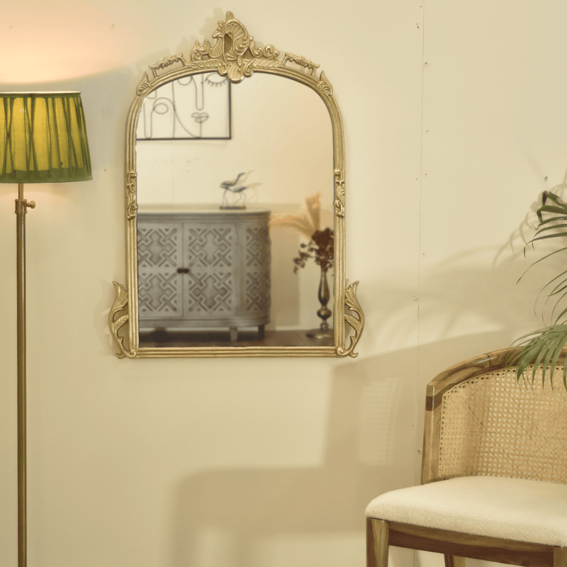 Victorian Arched Wall Mirror