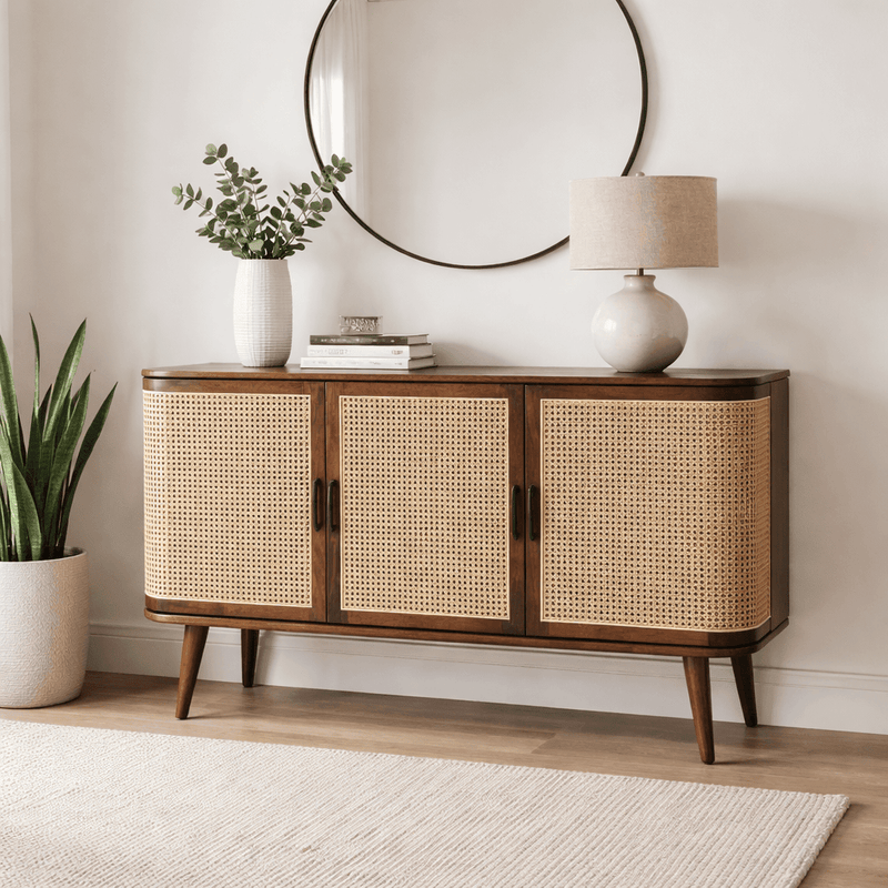 Vyut Wooden 4.5FT Console