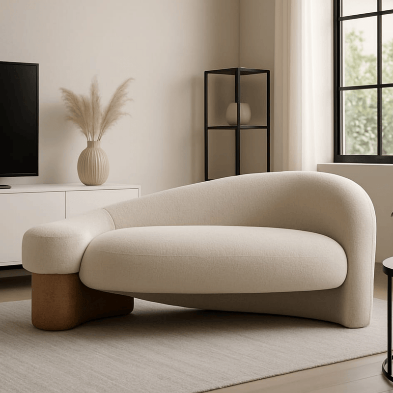 Karma Custom Wooden Upholstered Sofa
