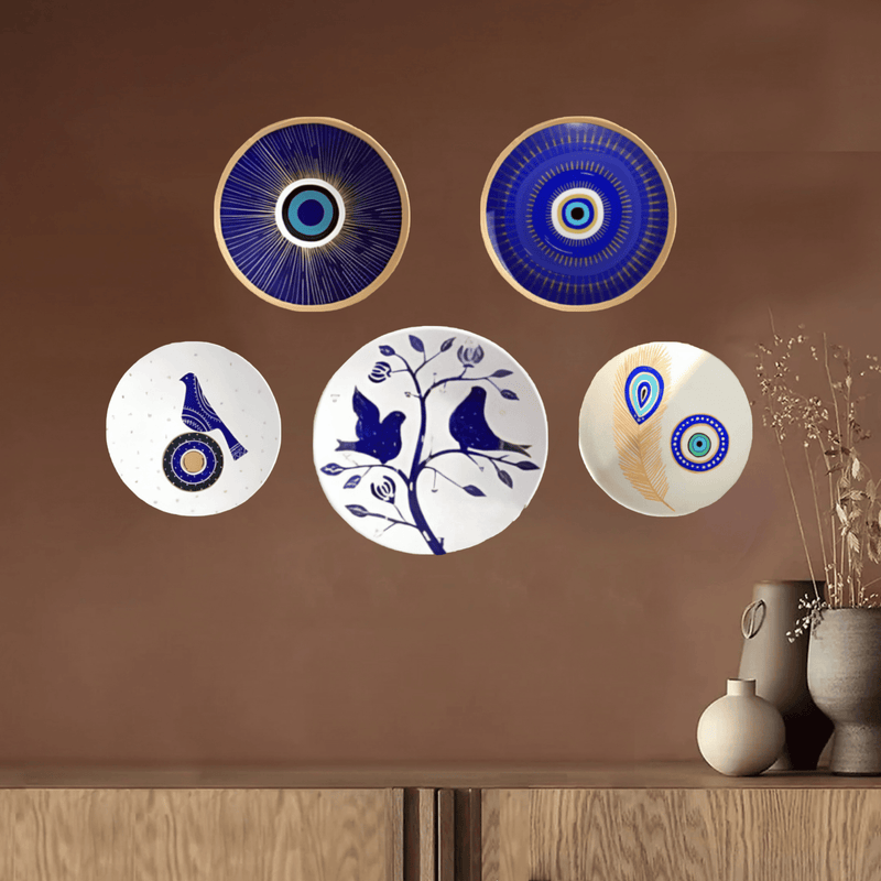Fortune Pack of 5 Wall Plates