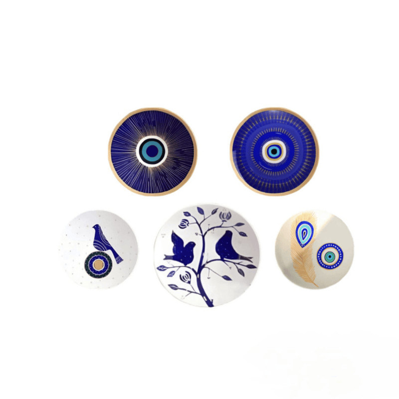 Fortune Pack of 5 Wall Plates