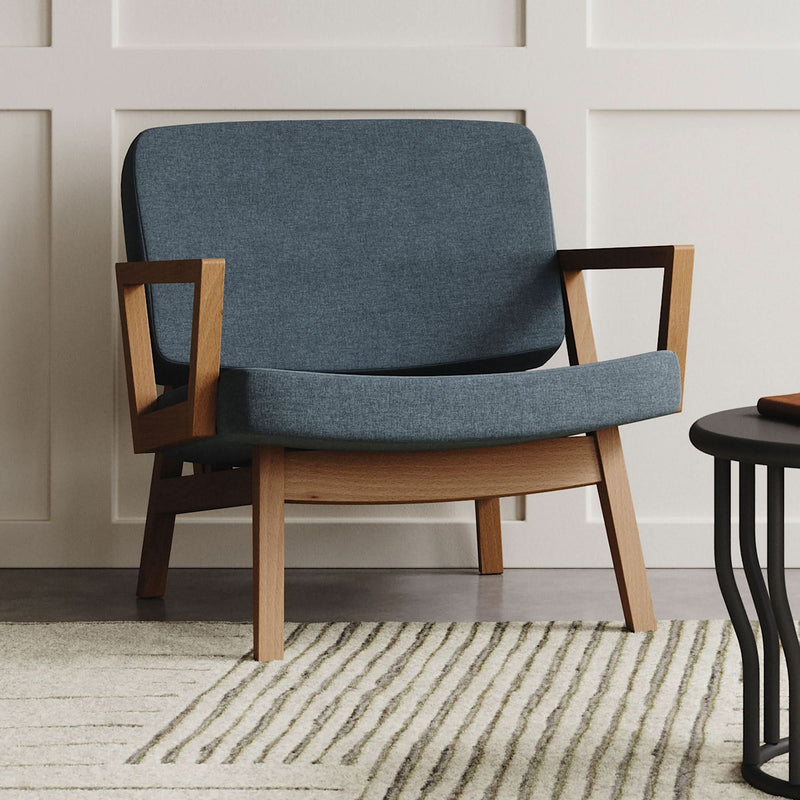 Wadra Lounge Chair - Wooden Empiro