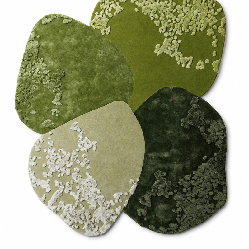 The Canopy Rug — Luxury Hand-Tufted Organic Layered Area Rug
