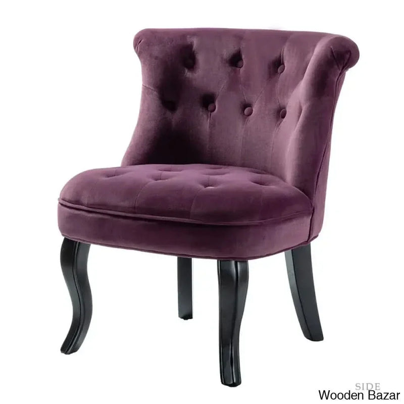 Grenier 25.1'' Wide Tufted Velvet Side Chair