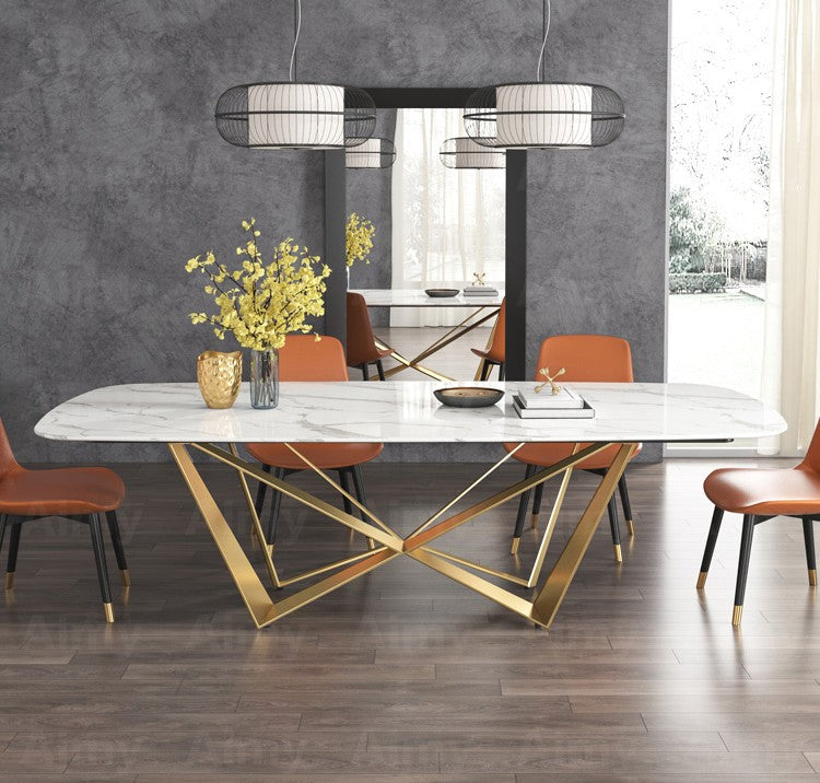 Prizma Premium Modern Dining Table and Chair Set