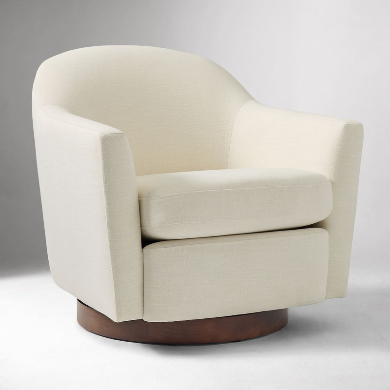 Minaako Swivel Chair - Wooden Empiro