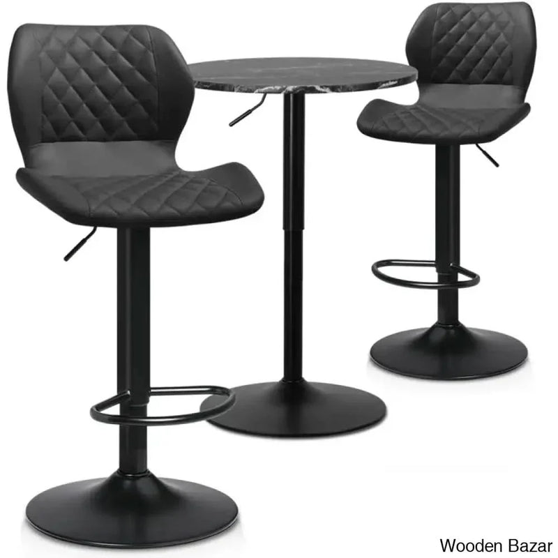 Height-Adjustable Pub Table
