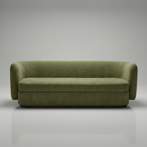 Wave Sofa — Curved U-Shape Back, made to order by Wooden Empiro