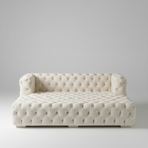 Modern Day Bed Sofa — Tufted Lounger, made to order by Wooden Empiro — view 5