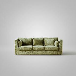 Hilton Sofa — Sleek Plush Lounge, made to order by Wooden Empiro — view 4