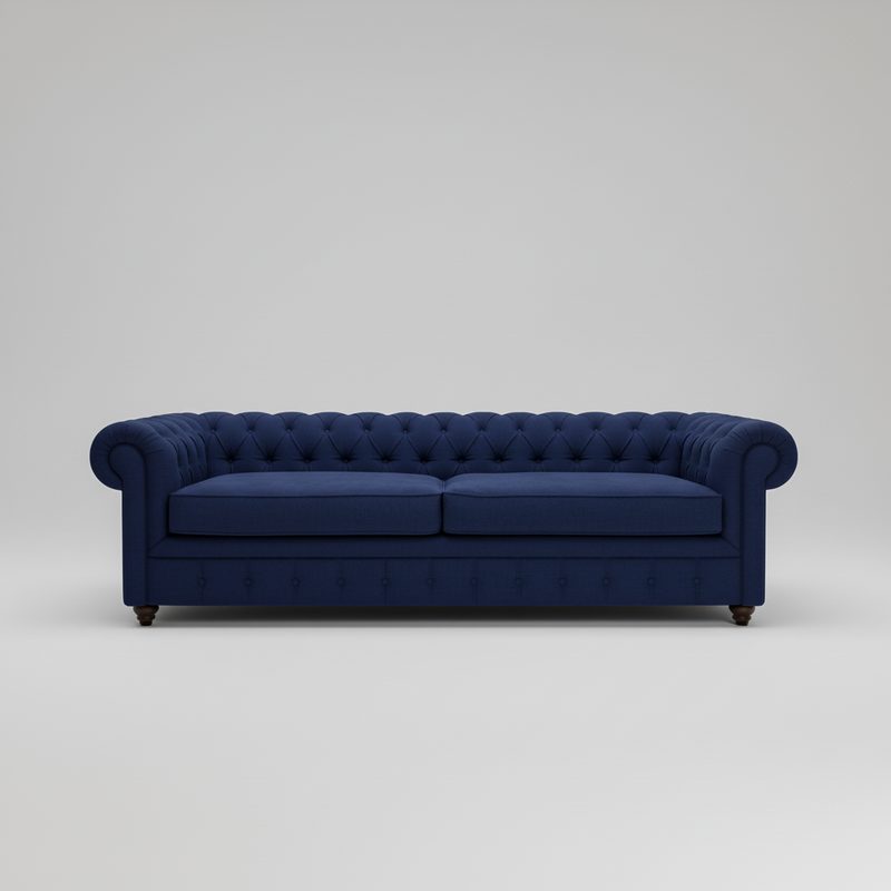 Solace Sofa — Chesterfield Tufted, made to order by Wooden Empiro