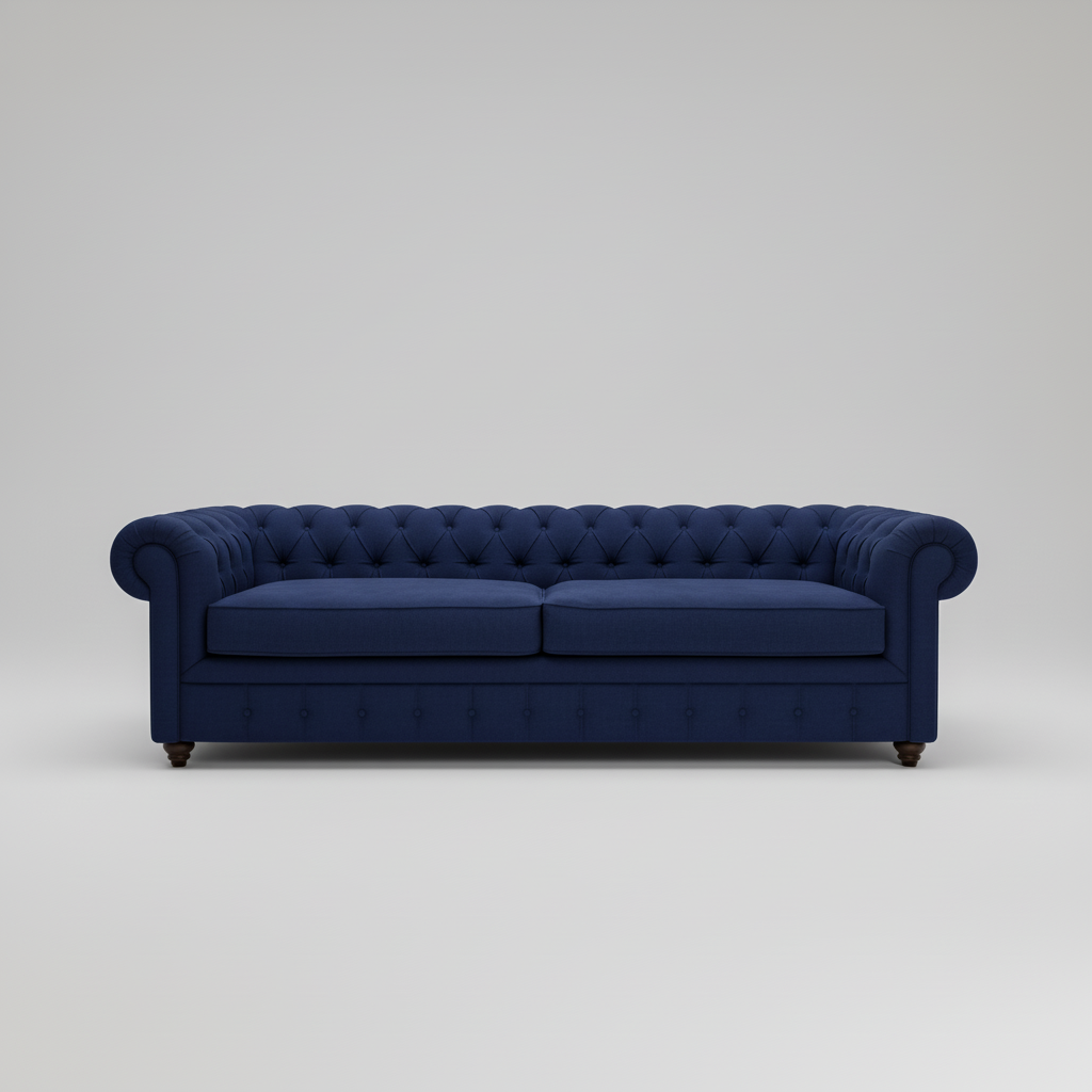 Solace Sofa — Chesterfield Tufted, made to order by Wooden Empiro