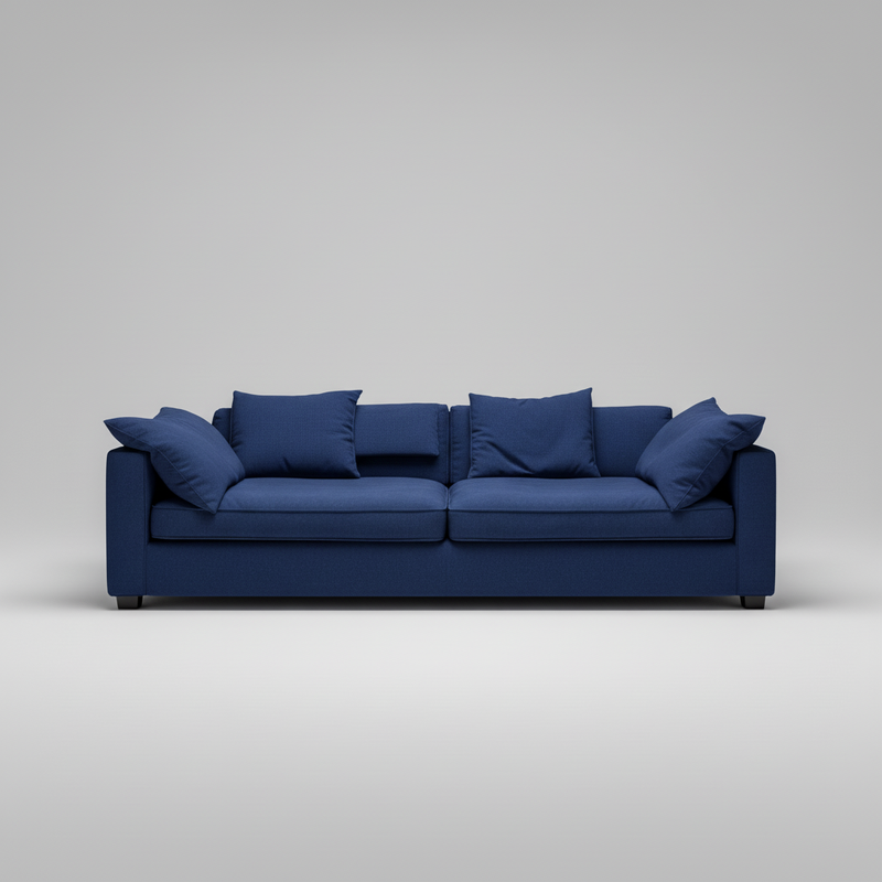 Haven Sofa — Plush Modern Lounge, made to order by Wooden Empiro — view 2