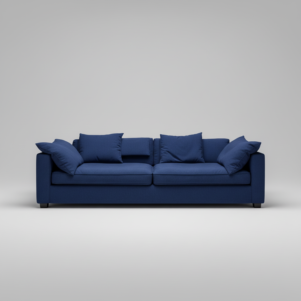Haven Sofa — Plush Modern Lounge, made to order by Wooden Empiro — view 2