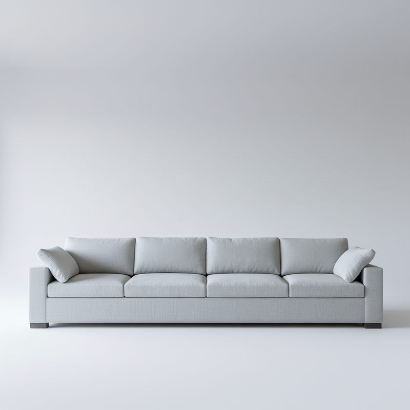 Sora Sofa — Minimal Modern Lounge, made to order by Wooden Empiro — view 2