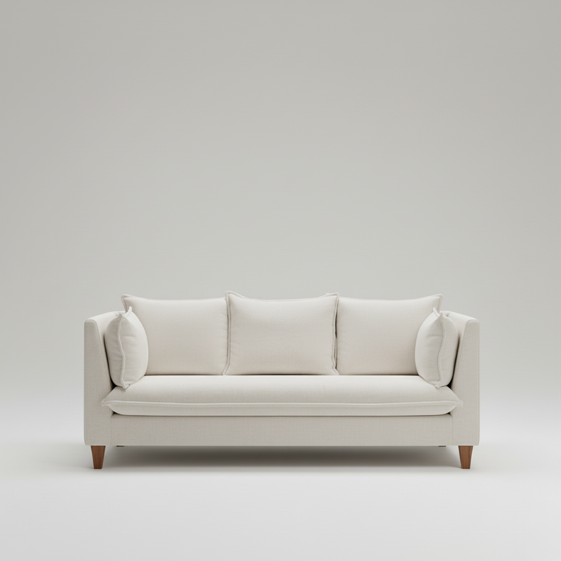 Vesta Sofa — Compact Clean-Lined, made to order by Wooden Empiro — view 2